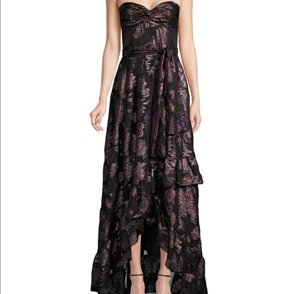 shoshanna paladina high low dress